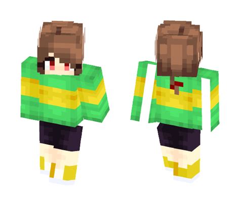 Install Chara [undertale Character] ~ Pbp Skin For Free Superminecraftskins