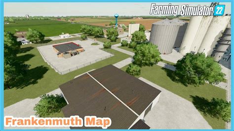 New Mod Map Frankenmuth Farming Simulator Fly Over Youtube