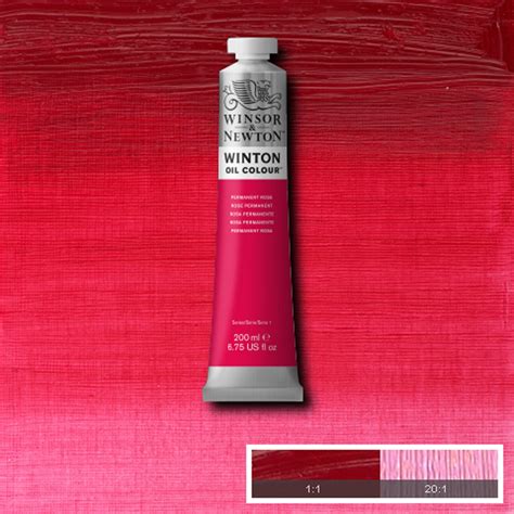 Tubo De Pintura Al Leo Winton Winsor Newton Ml Rosa Permanente