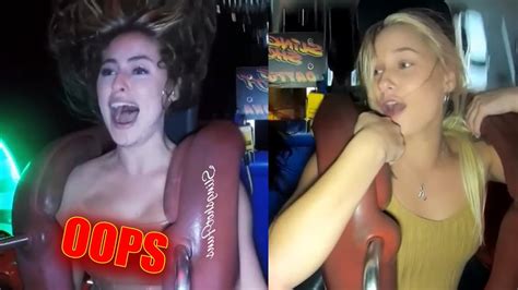 Slingshot Ride Girl Fail Compilation Funny And Shocking Moments