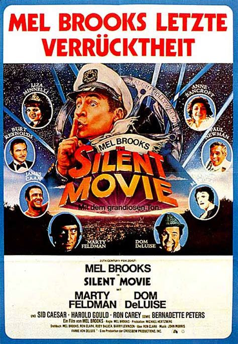 Silent Movie Mel Brooks, Mel Brooks, Ron Clark, Rudy De Luca, Barry Levinson: Movies TV ...