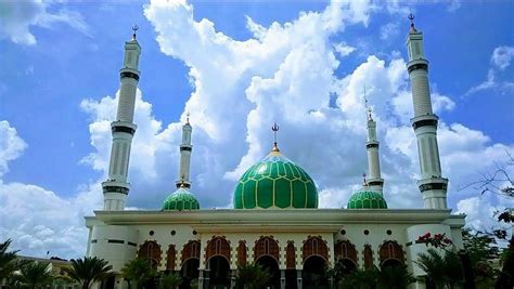 Masjid Agung Madani Islamic Centre Rokan Hulu Riau Indonesia