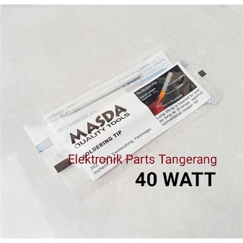 Jual Mata Solder 40 Watt Masda Mata Solder Masda 40 Watt Mata Solder