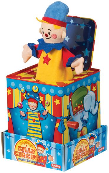 Silly Circus Jack In Box - Kiddlestix Toys