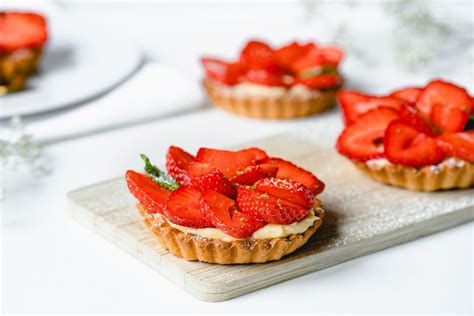 Tartelettes aux Fraises et à la Crème Pâtissière La Cuisine de Géraldine