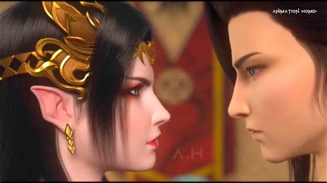 Queen Medusa Love Xiao Yan 🥰 Queen Medusa And Xiao Yan Love Scene 🥰 Shorts Youtube