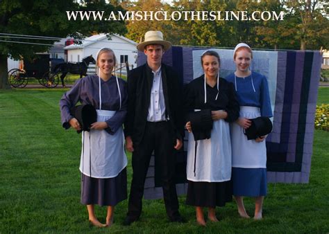 Amish Couples Outfit Man With Suit Coat And Woman Full Costume Etsy