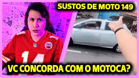 SUSTOS DE MOTO EP 149 Xracing REACT DO MORENO YouTube