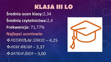 Prezentacja Podsumowuj Ca Pierwszy Semestr W Roku Szkolnym Ppt