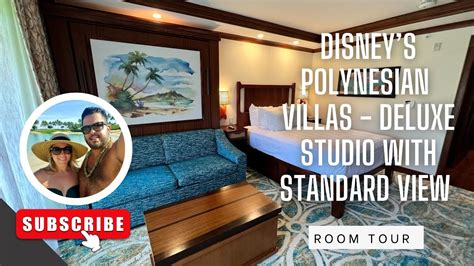 Disneys Polynesian Villas Deluxe Studio With Standard View Youtube