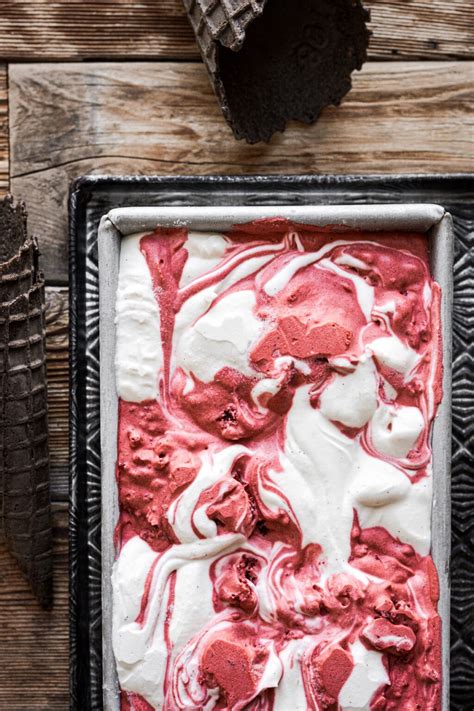 Red Velvet Cake Ice Cream No Churn Curly Girl Kitchen