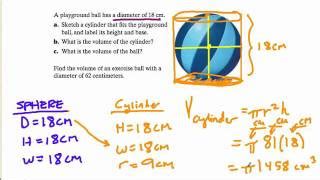 Volume Of A Sphere Problems