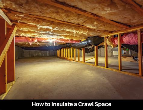 How To Insulate A Crawl Space