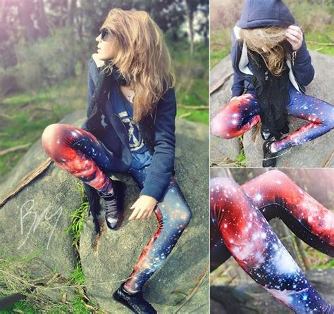 Look Galaxy Leggings Galaxy Leggings Space Outfit Dream Clothes