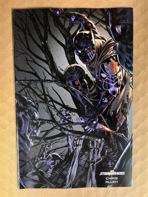 BLACK PANTHER 5 CHRIS ALLEN STORMBREAKERS ZOMBIE VARIANT COVER 1ST