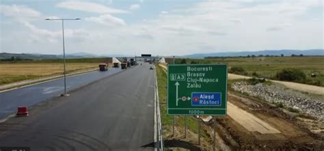 România va atinge borna de 1 000 de kilometri de autostradă și drum