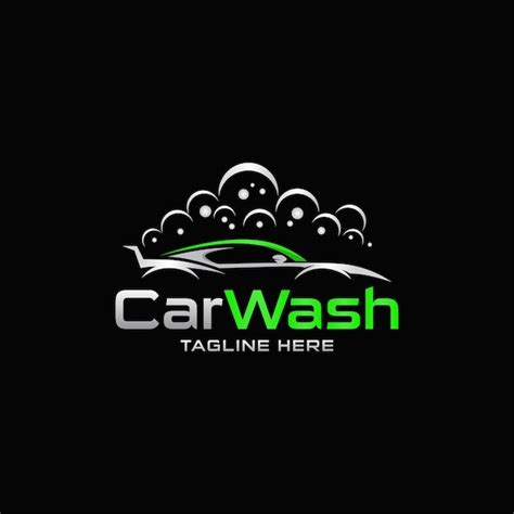 Premium Vector Car Wash Logo Template Vector Illustration