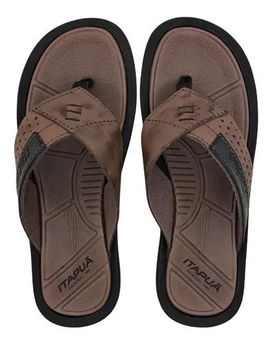 Chinelo Dedo Casual Masculino Itapuã Urbano Couro Entrega Já