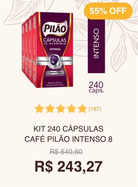 Compre C Psulas De Caf Na Black Friday A Partir De R Frete