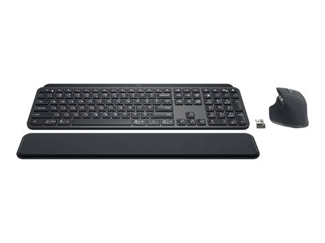 Logitech Mx Keys Combo For Business Keyboard And Mouse Set Qwerty Pan Nordic Graphite