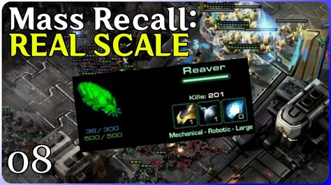 Real Scale Starcraft Mass Recall Youtube