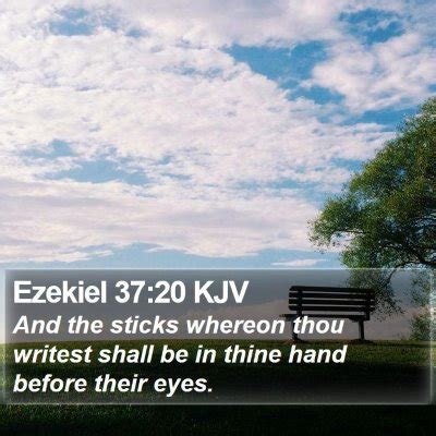 Ezekiel 37 Scripture Images - Ezekiel Chapter 37 KJV Bible Verse Pictures