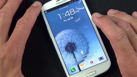 Samsung Galaxy S III Verizon 4G LTE Unboxing And Review YouTube