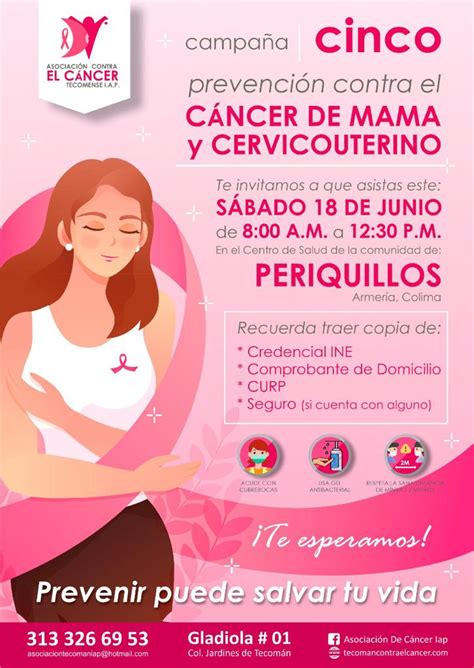 Campaña Periquillos Junio de 2022 Tecomán contra el Cáncer