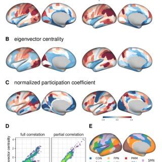 Cortical Distribution Of Centrality Measures Based On Static Fc Methods