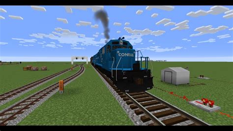 Minecraft Conrail SD40 2 Hauling Manifest Immersive Railroading