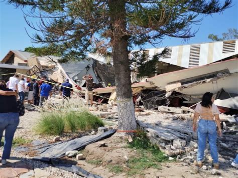 SE DERRUMBA IGLESIA EN CIUDAD MADERO TAMAULIPAS