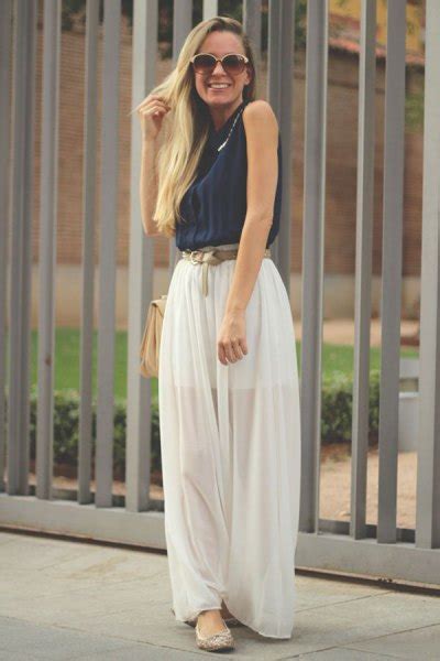 Sheer Maxi Skirts Outfit Ideas Kadininmodasi Org