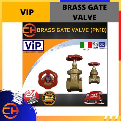 Vip Brass Gate Valve [pn10] Plumbing Gate Valve Kuala Lumpur Kl Malaysia Selangor Sentul