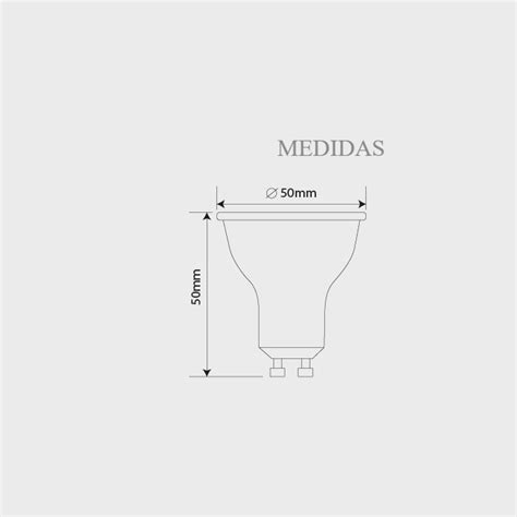 Lâmpada Dicróica Mr16 Led 6 5W 6500k Branco Frio Gu10 Bivolt