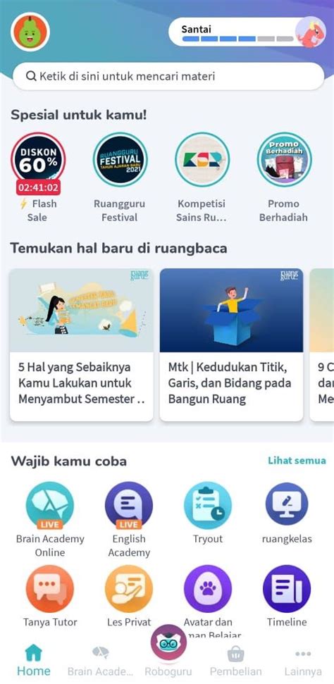 4 Fitur Baru Di Homepage Ruangguru Belajar Makin Seru