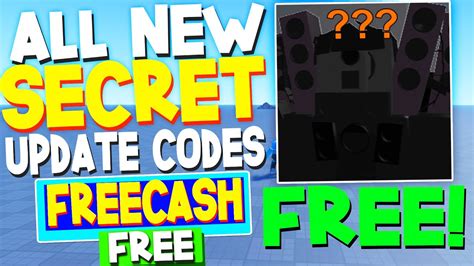 NEW ALL WORKING UPDATE CODES FOR TOILET DEFENSE ULTRA ROBLOX TOILET