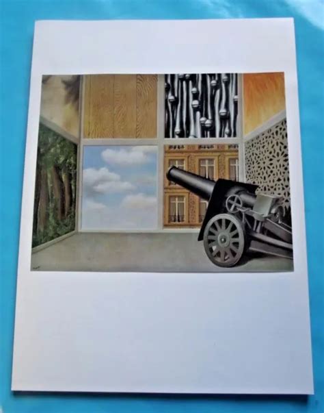 Ancienne Art Print Poster Peintre Surr Aliste Ren Magritte Seuil De La