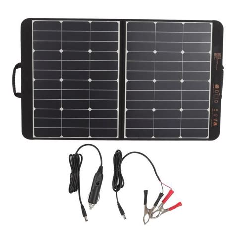 Yosoo Kit De Panneau Solaire Pliable Chargeur De Panneaux Solaires