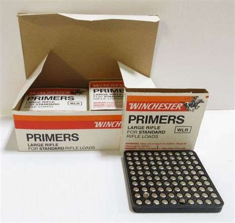 Box Of 1 000 Winchester Large Rifle Primers For Reloading Standard