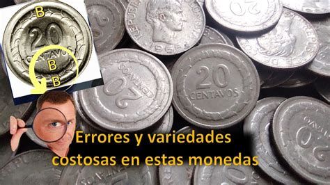 Rev Selas Antes De Vender Monedas De Veinte Centavos De Colombia Que