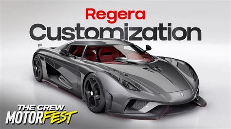 The Crew Motorfest Koenigsegg Regera Customization PS5 4K YouTube