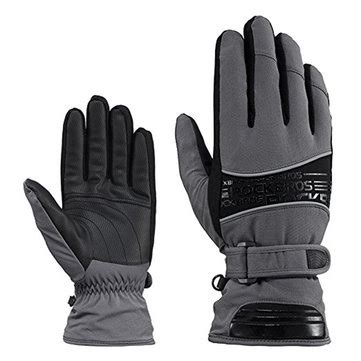 rockbros ski gloves waterproof warm snowboarding snowmobile gloves ...