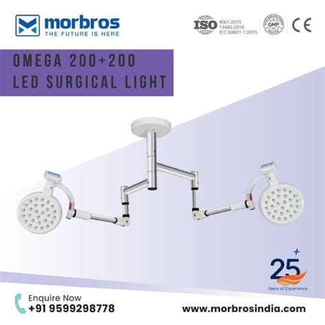 OMEGA 200 200 LED SURGICAL LIGHTS Morbros India PDF