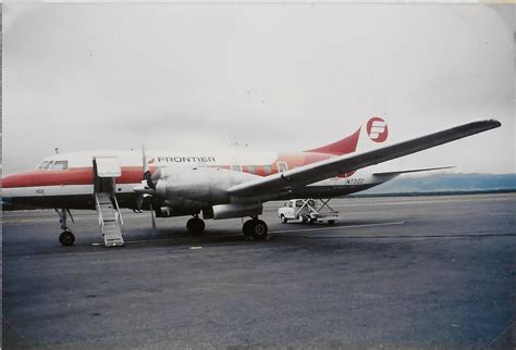 Convair 580 Frontier Vintage Airlines Original Disneyland Aviation