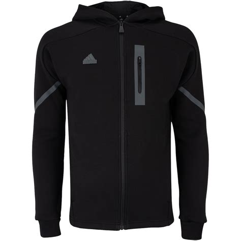 Jaqueta Masculina Adidas Capuz Top Designed Gameday Em Promo O