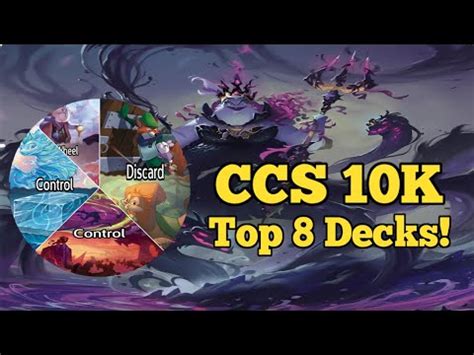 CCS 10K Top 8 Decklist Breakdowns Disney Lorcana Tournament Report