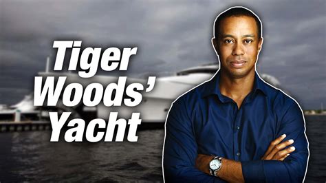 Take a Look at Tiger Woods’ Enormous $20 Million Yacht