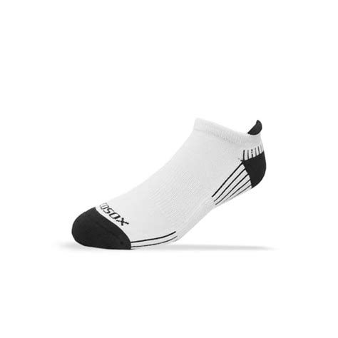 Ecosox Diabetic Bamboo Tab Socks White Black Lg Pair Bamboo Socks