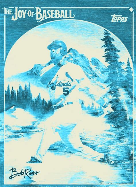 Behind the Design: 2023 Topps x Bob Ross “The Joy of Baseball” Behind the Design - Topps Ripped