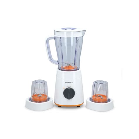 Kenwood W Kitchen Blender With Mills White And Clear Liter